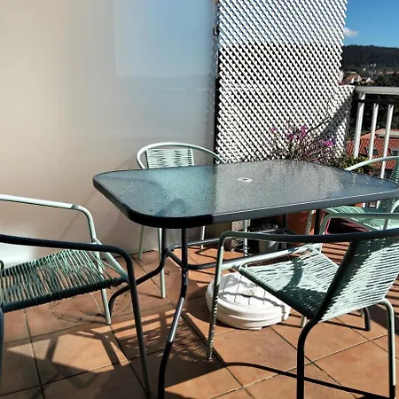Oasis Costero Espectacular Terraza Y Vistas De Toda La Ria A 50 Metros De La Playa De Silgar アパート サンシェンショ
