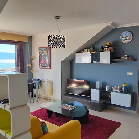 Oasis Costero Espectacular Terraza Y Vistas De Toda La Ria A 50 Metros De La Playa De Silgar Apartment Sanxenxo