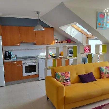 アパート Oasis Costero Espectacular Terraza Y Vistas De Toda La Ria A 50 Metros De La Playa De Silgar サンシェンショ