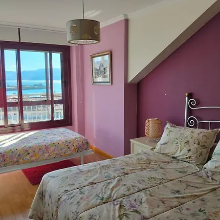 Oasis Costero Espectacular Terraza Y Vistas De Toda La Ria A 50 Metros De La Playa De Silgar サンシェンショ