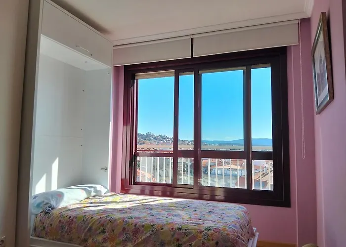 Oasis Costero Espectacular Terraza Y Vistas De Toda La Ria A 50 Metros De La Playa De Silgar Διαμέρισμα *