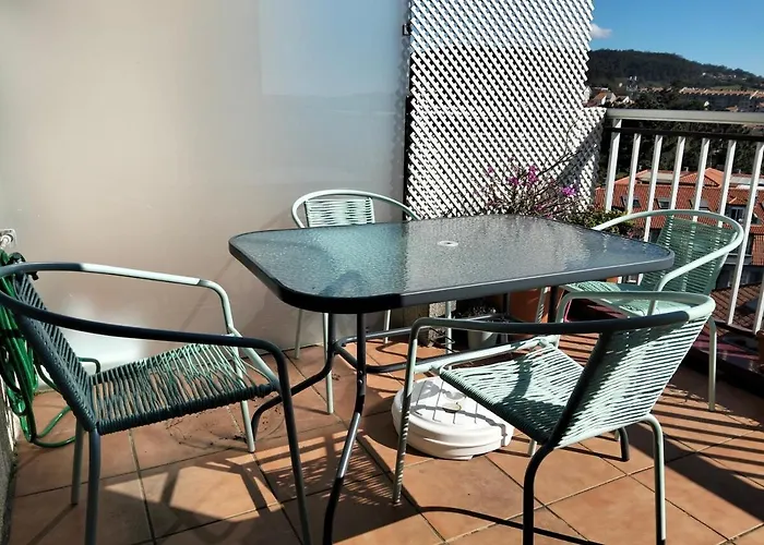 Oasis Costero Espectacular Terraza Y Vistas De Toda La Ria A 50 Metros De La Playa De Silgar Διαμέρισμα Sanxenxo