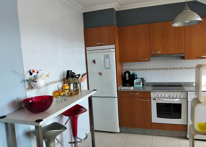 Διαμέρισμα Oasis Costero Espectacular Terraza Y Vistas De Toda La Ria A 50 Metros De La Playa De Silgar *