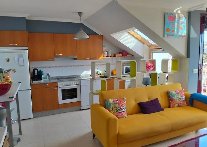 Διαμέρισμα Oasis Costero Espectacular Terraza Y Vistas De Toda La Ria A 50 Metros De La Playa De Silgar Sanxenxo